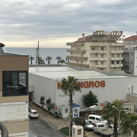 Cleopatra Plajina 50mt Deniz Goren Ferah 2+1 Daire * Alanya
